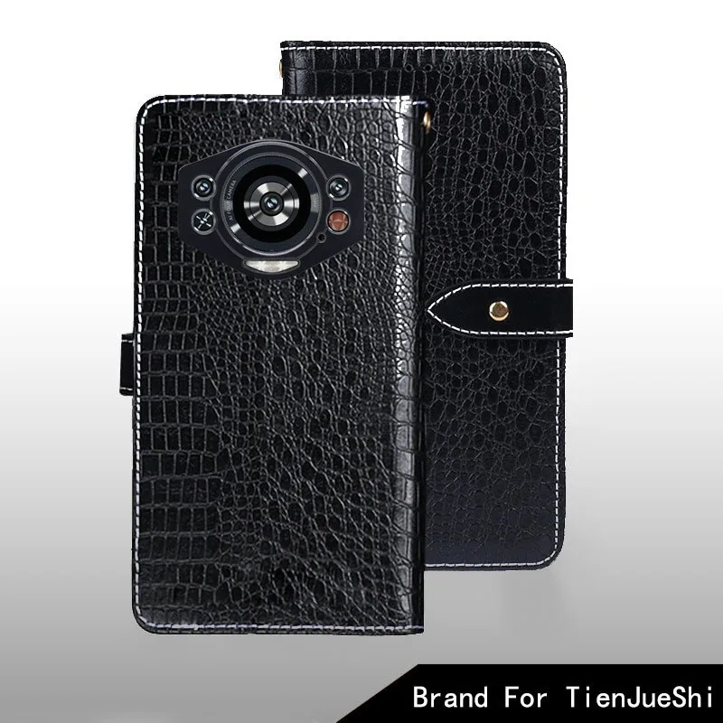 Для Doogee S Cyber Pro чехол-книжка с крокодиловым узором кожаный чехол для слоты карт