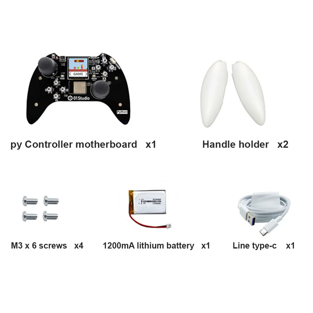 ESP32-S3 development board pyController remote control/gamepad WiFi Bluetooth Python programming images - 6