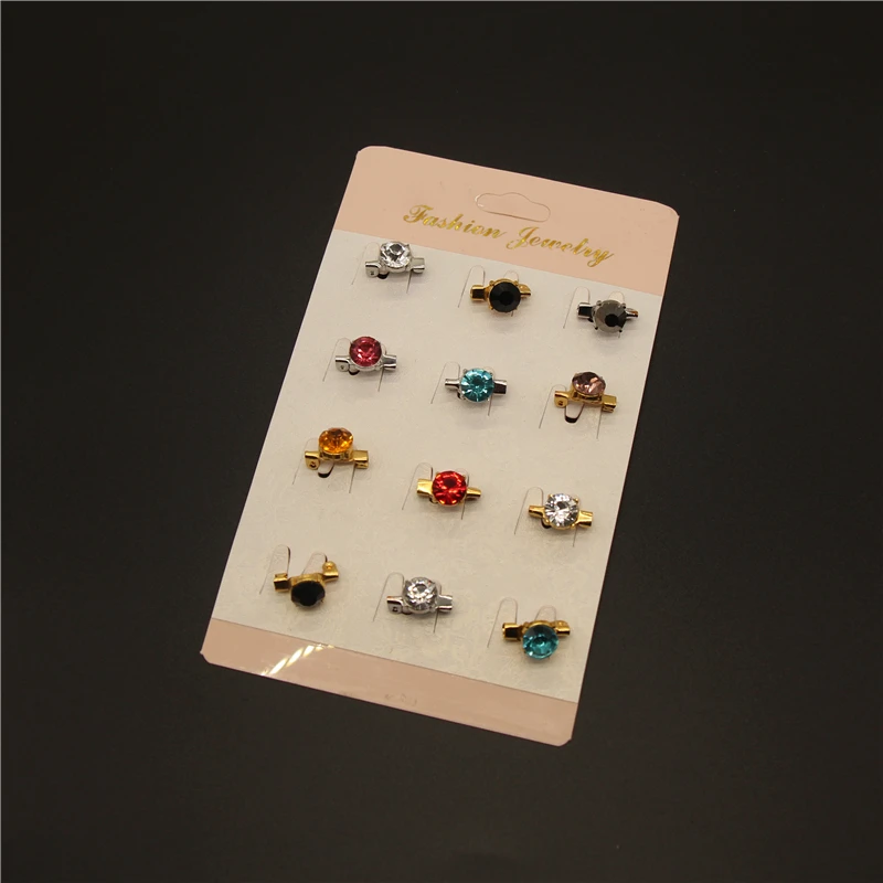 

12 шт., маленькие бриллиантовые броши, булавка для шали, Длинные булавки