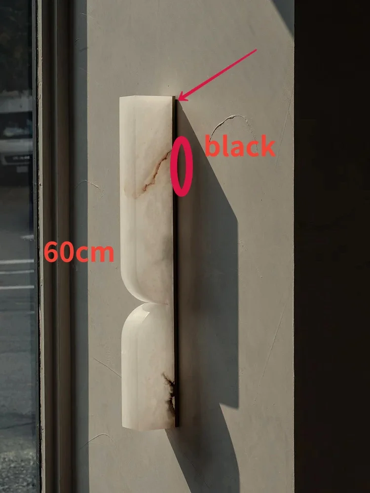 

Настенная лампа ZISIZ медная из мрамора