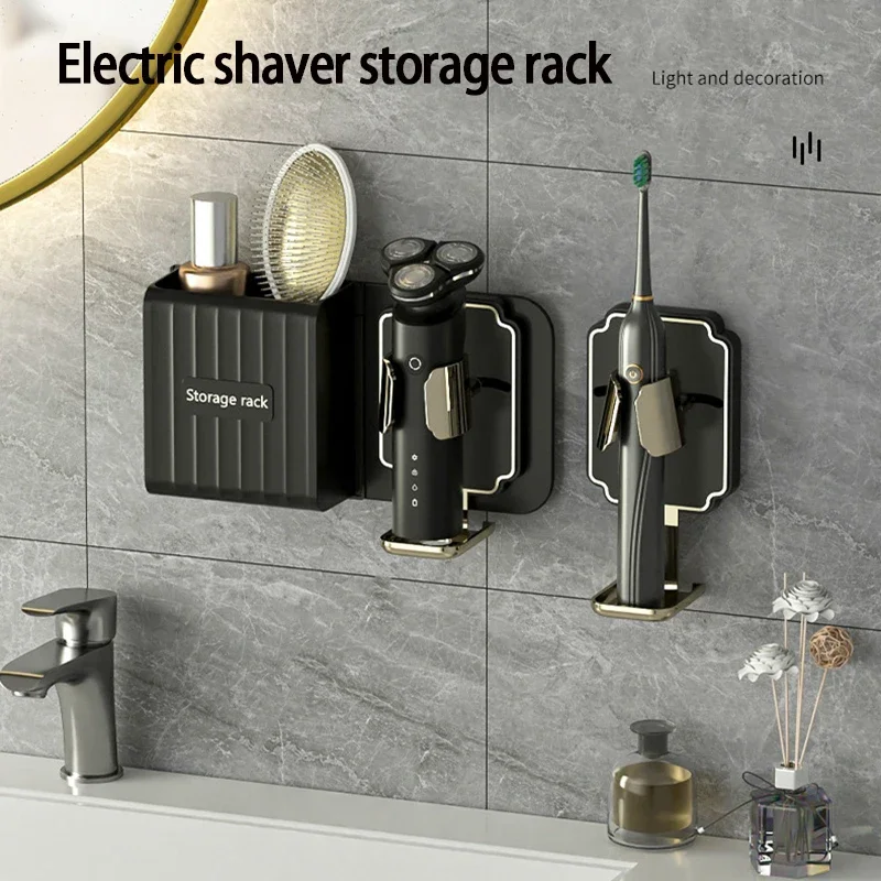 Настенный держатель для ванной комнаты без отверстий