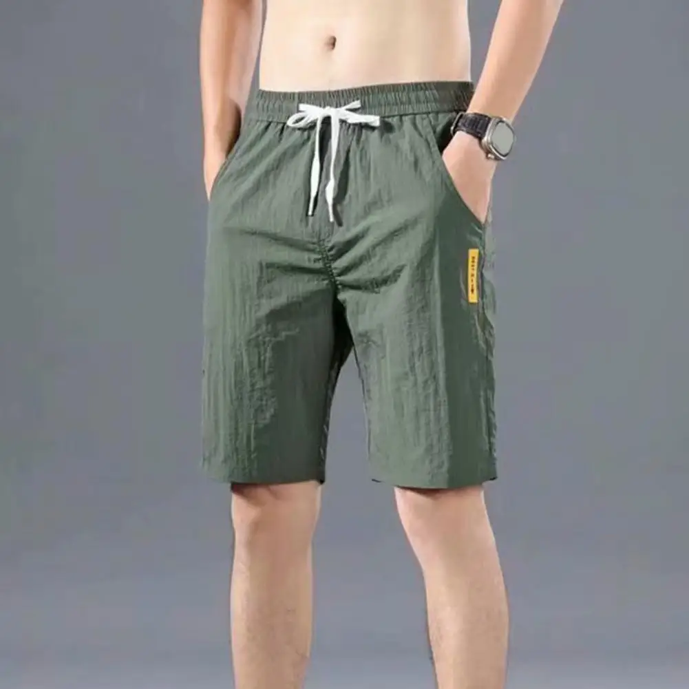 

Terrific Summer Shorts Pure Colors All Match Thin Business Summer Shorts