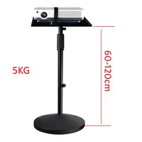 pma t3 60120 5kg 600 1200mm universal projector tripod stand laptop floor holder height adjustable with tray 3424cm big base