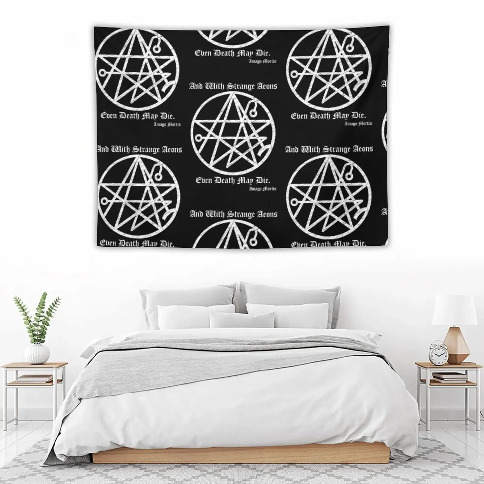 Necronomicon гобелен из полиэстера