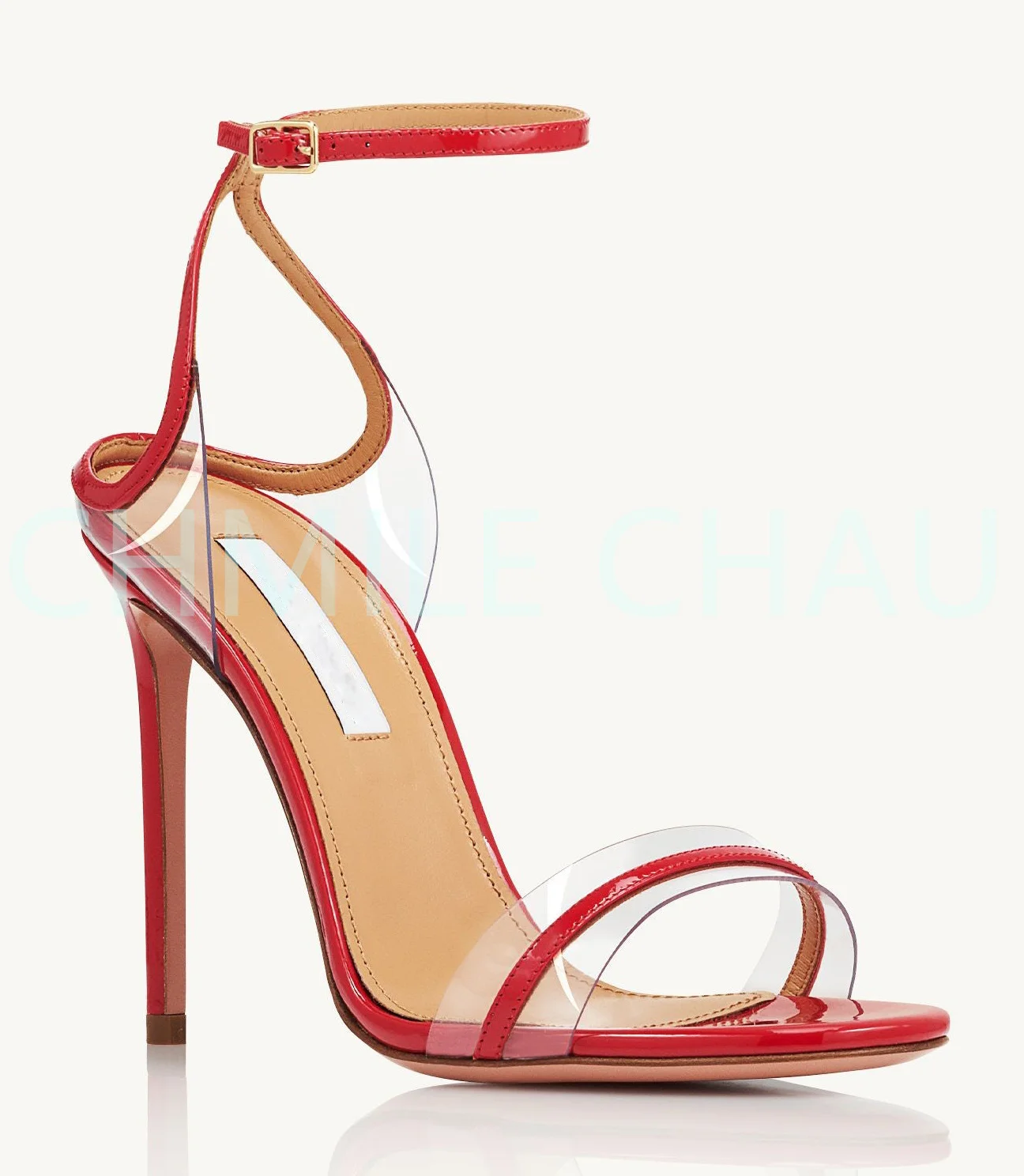 

Women Stiletto Thin High Heel Buckle Ankle Strap Sandal Sexy Dress Party Dress Shoe Fashion Prom Big Size Lady Sandal 64-CHC-30