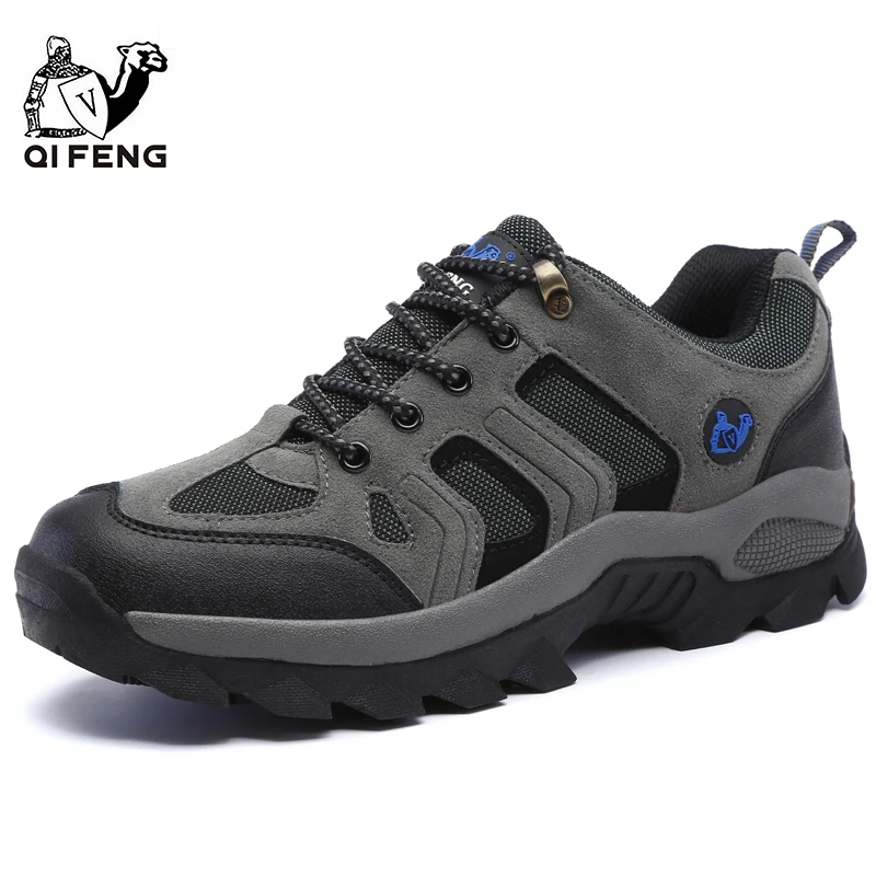 Men Women Outdoor Sports Hiking Shoes Winter Breathable Mountain Climbing Footwear Trekking Sneakers Classic Couple Summer Fall