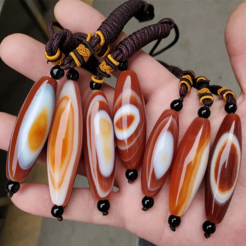 И белые бусины Нефритовый красный Сардоникс агат кулон для свитера Le Zi Lulutong