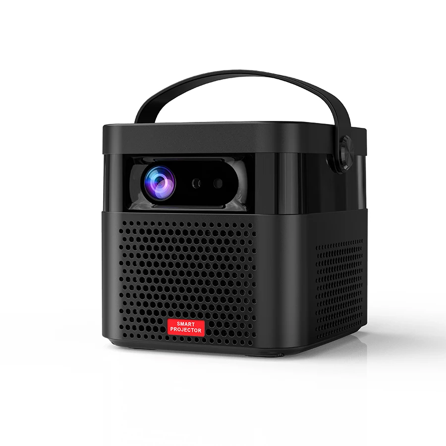 

2022 Newest Android 9.0 System 450 ANSI Lumens Video Beamer Built-In Speakers 2.4/5G Dual-Band WIFI Portable Mini Projector 4K