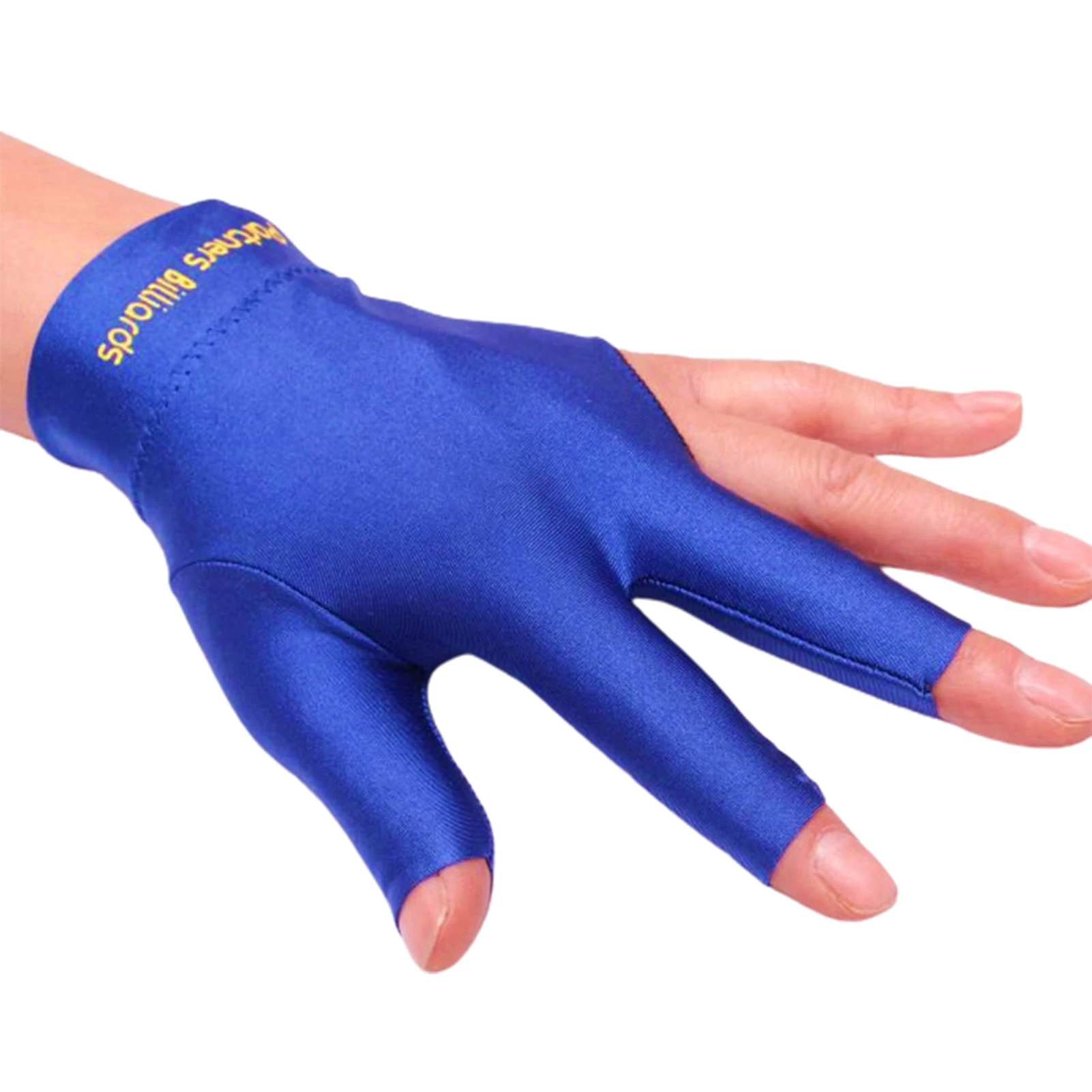 

Нескользящие перчатки для бильярда с высокой эластичностью дышащие профессиональные перчатки для снукера с тремя пальцами