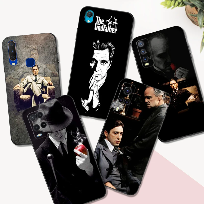 Черный чехол ТПУ для VIVO Y20 Y11S Y20I Y20S Y20A Y20G Y20T Y20SG Y21T Y21A Y21E Y21S Y21 2021 god father