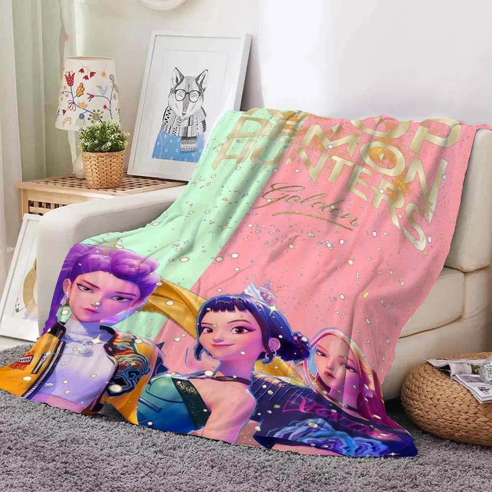 MINISO KPop Demon Hunters плед из микрофлиса