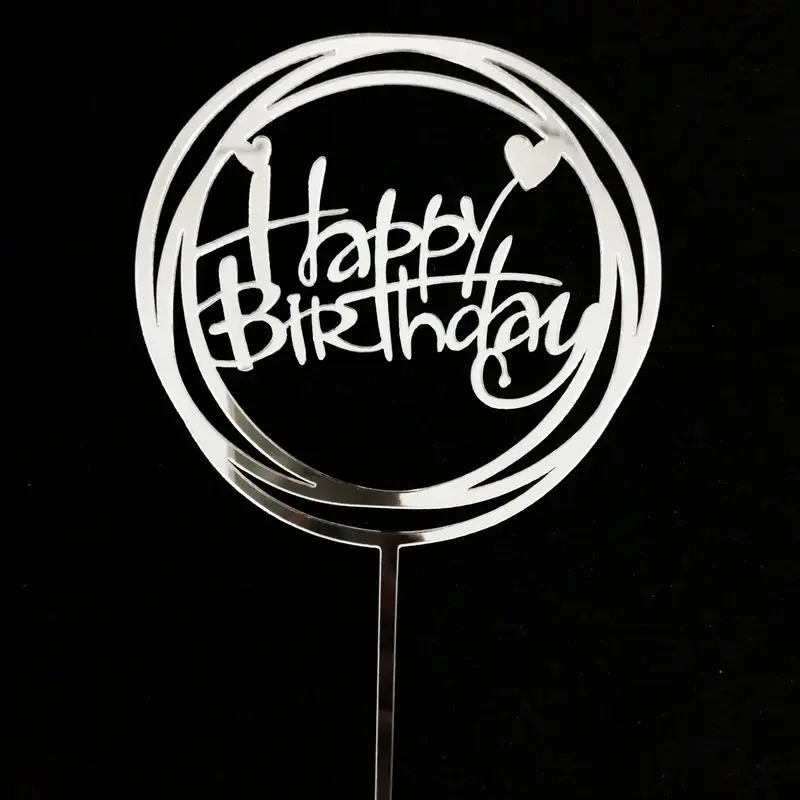 

Аксессуар для торта "С Днем Рождения" YXMJMXS