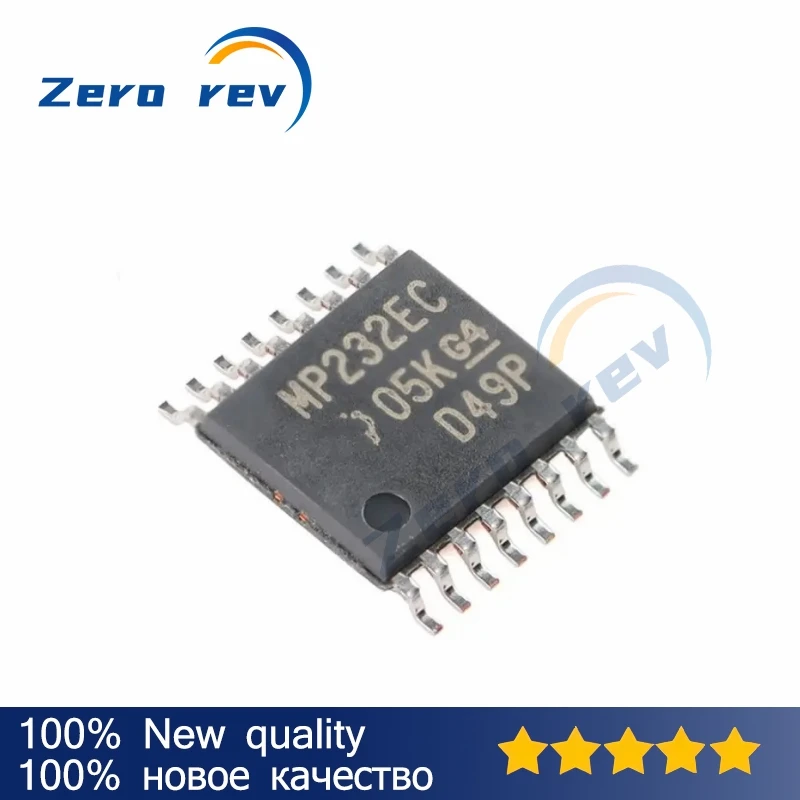 

5Pcs 100% New MAX3232ECPWR MP232EC MAX3232EIPWR MP232EI MAX3232IPWR MB3232I MAX3221EIPWR MP221EI TSSOP-16