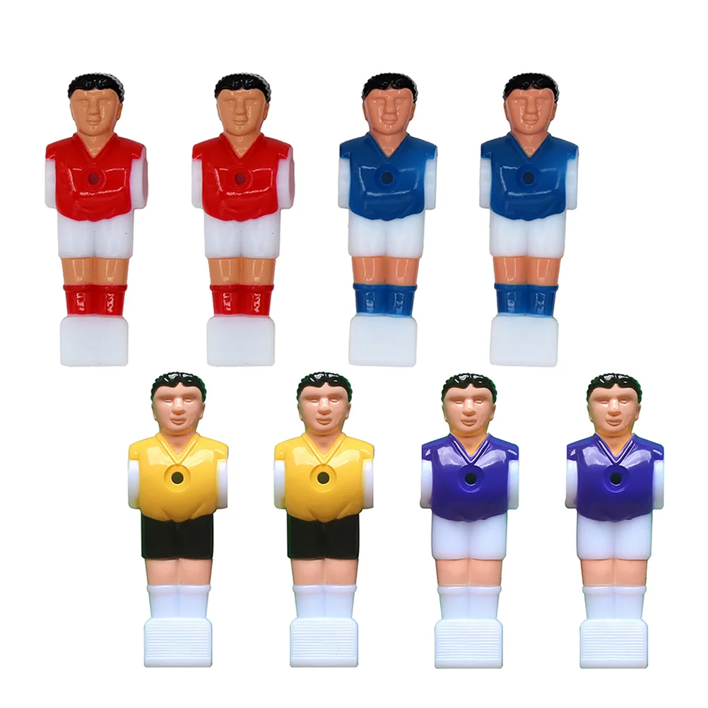 

8Pcs Soccer Dummy Plaything Soccer Player Figurine Football Machine Accessory Dummy Players for Playing Home
