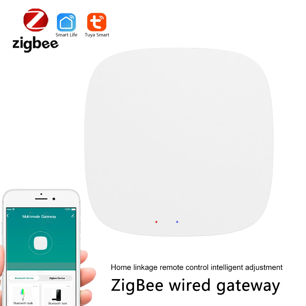 

Умный шлюз ZigBee от Tuya делает домашние устройства, такие как клапан регулировки температуры в помещении, умный и простой контроль