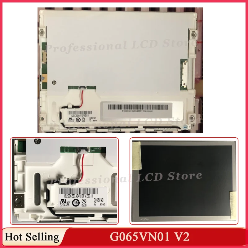 Фото Новый 6,5-дюймовый ЖК-дисплей G065VN01 V2, панель экрана 640*480, промышленный ЖК-дисплей G065VN01 V.2 для замены №3