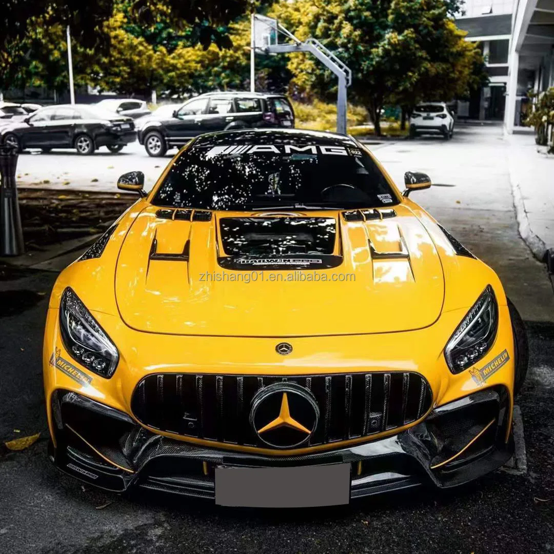 Половина углеродного волокна Bodykit Для AMG GT GTC GTS GTR обновление IMP стиль stohu stange Heck