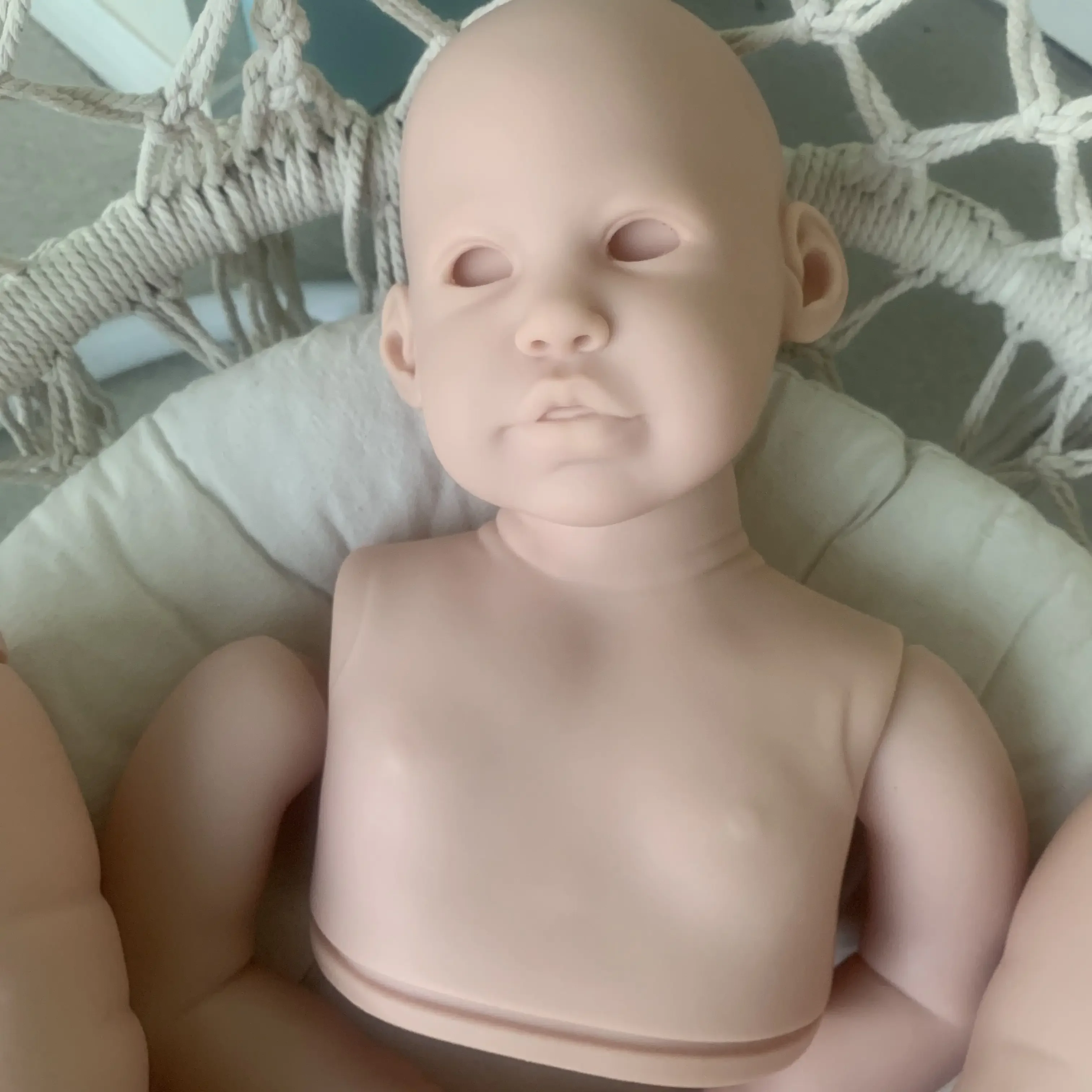SINO-BB 29-дюймовый комплект пустых кукол Reborn Linh Life настоящий размер для малышей