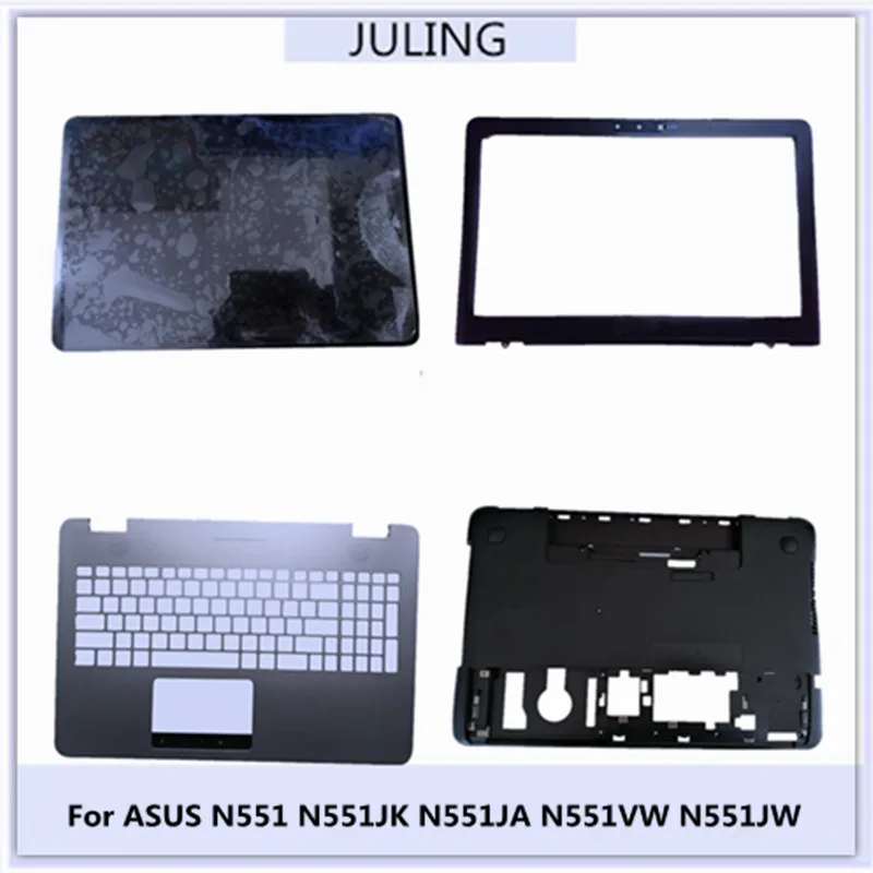 

Original Laptop LCD Back Top Cover/Palmrest/Bottom Case For ASUS N551 N551JK N551JA N551VW N551JW