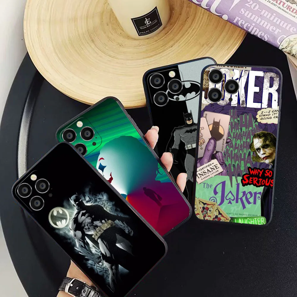 Матовый черный чехол для Realme C30S 1 2 3 5 5i 5s 6i 6 7 7i Pro KD-57 Бэтмен Джокер сломанный визит