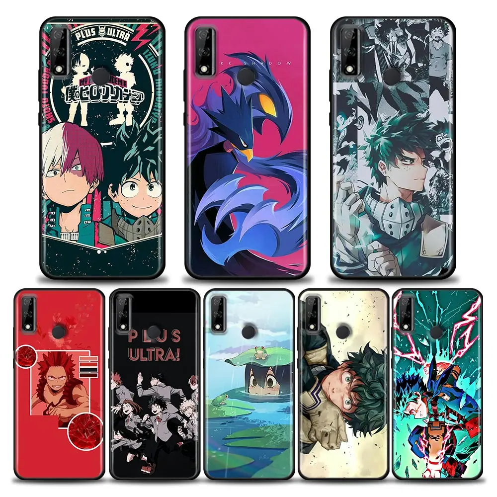 

Phone Case for Huawei Y6 Y7 Y9 2019 Y5p Y6p Y8s Y8p Y9a Y7a Mate 10 20 40 Pro RS Silicone Cover My Hero Academia Anime