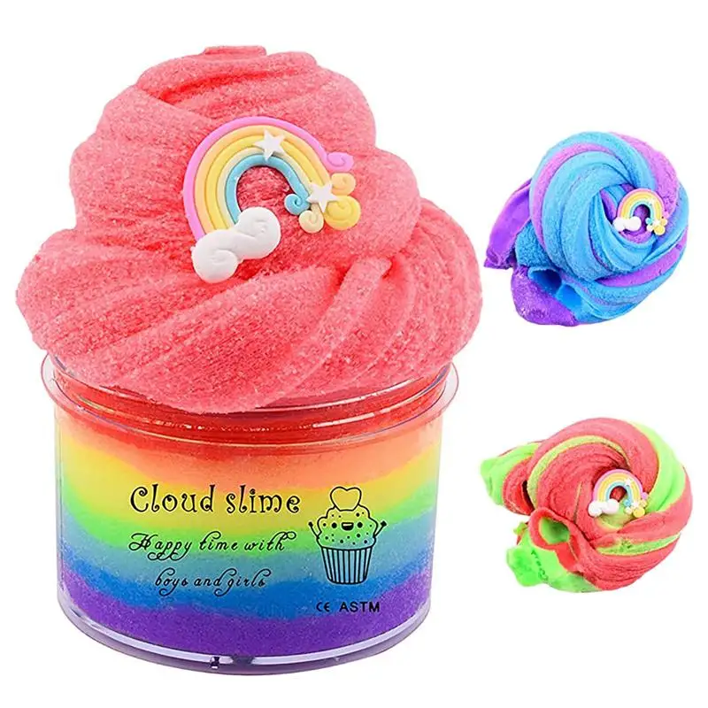

Sticky Toys Colorful Non-Sticky Cloud Educational Toys Supplies Plasticine Kit Classroom Prizes Arts Modelling Toy For Kids