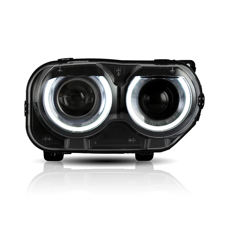 

apply to Factory Full LED Headlights 2015-UP Head lights SXT SRT Sequential Rear Light Front Lamp For Dodge Challenger Headlamp