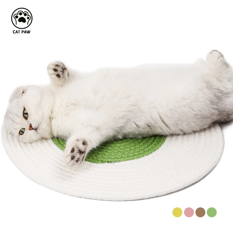 

Fashion Cat Scratching Board 2 in 1 Function Scratch Resistant Cat Grinding Claw Artifact No Crumbs Wear-resistant Household