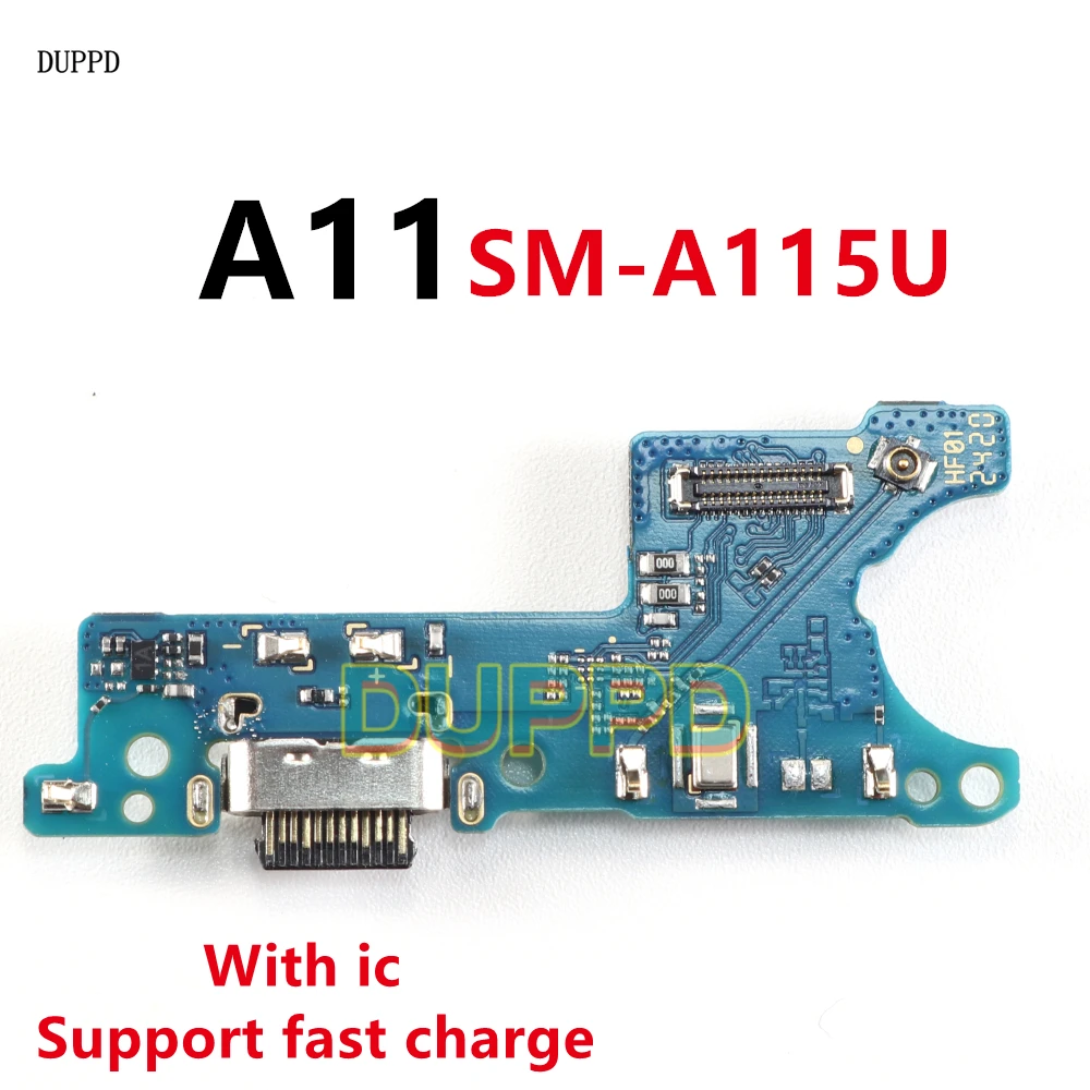 USB Type-C 2 0 плата зарядного порта гибкий кабель для Samsung Galaxy A11 A115U A115 зарядный