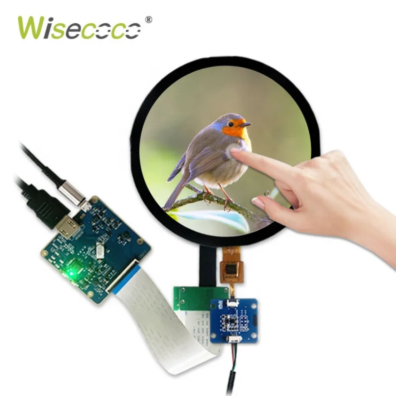 Круглый ЖК-экран цифровой приборной панели электроника мотоциклетный дисплей