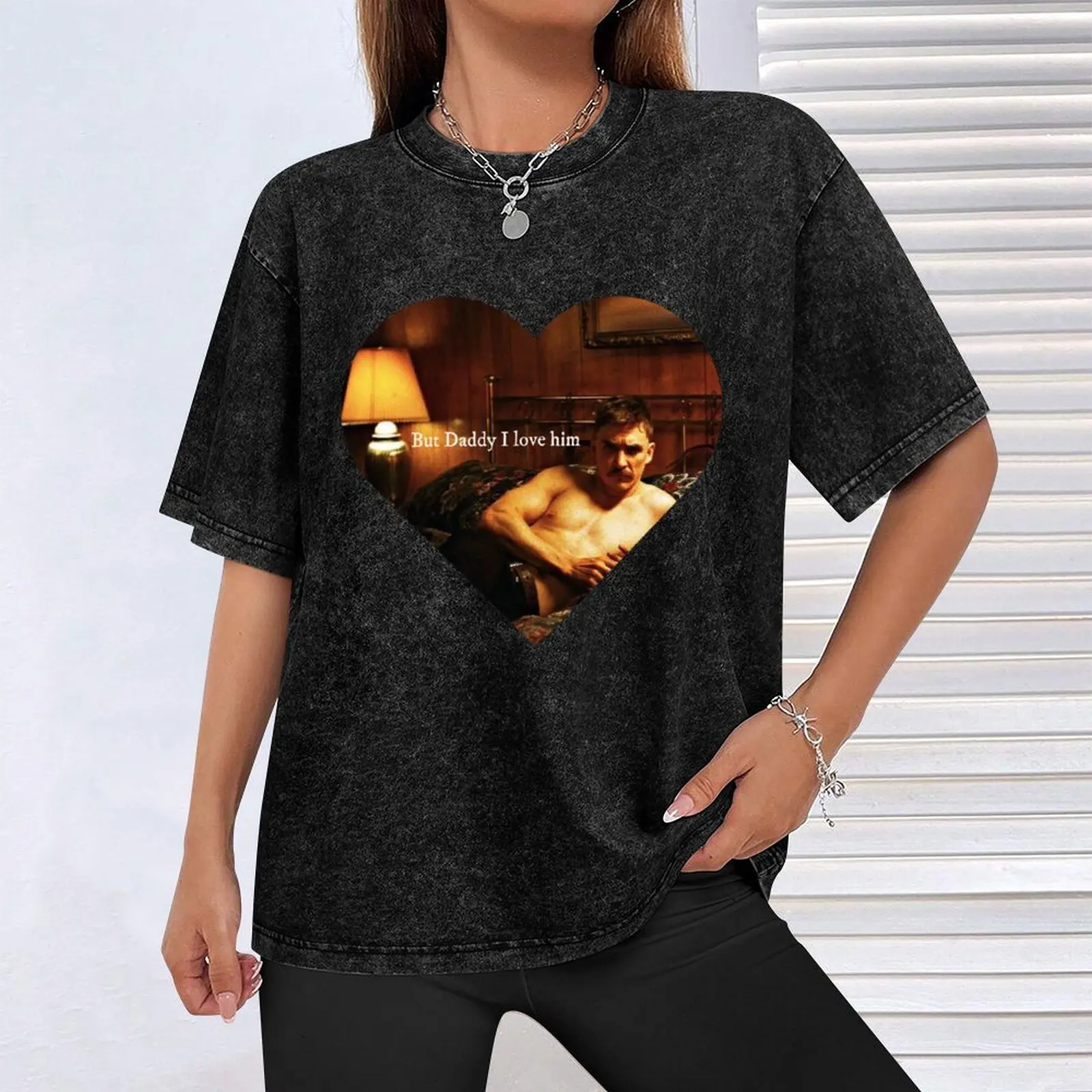 Футболка Demon Strange Darling Kyle Gallner But Daddy I Love Him для мальчиков белые быстросохнущие