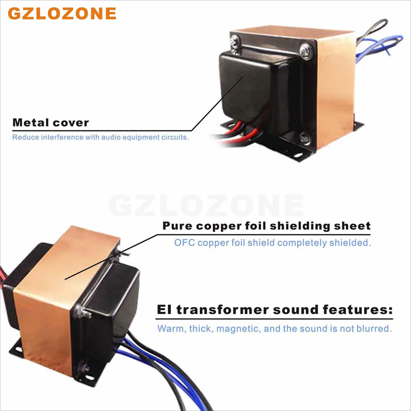 115 В/230 В OFC 600 Вт Трансформатор Type-EI ВА 57 5 В-0-57 В/115 В-0-115 С экраном из медной фольги