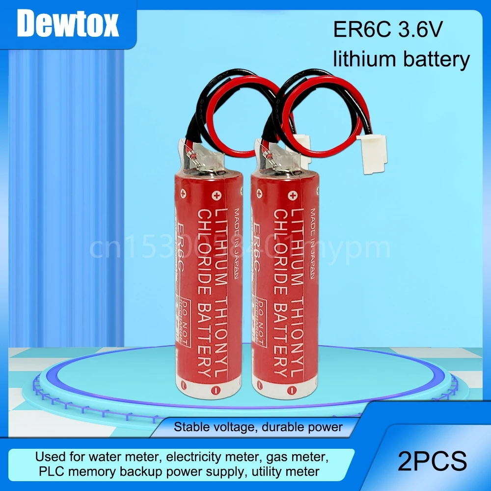 

2 шт., новые оригинальные литиевые батареи для программатора PLC FX2N/1N