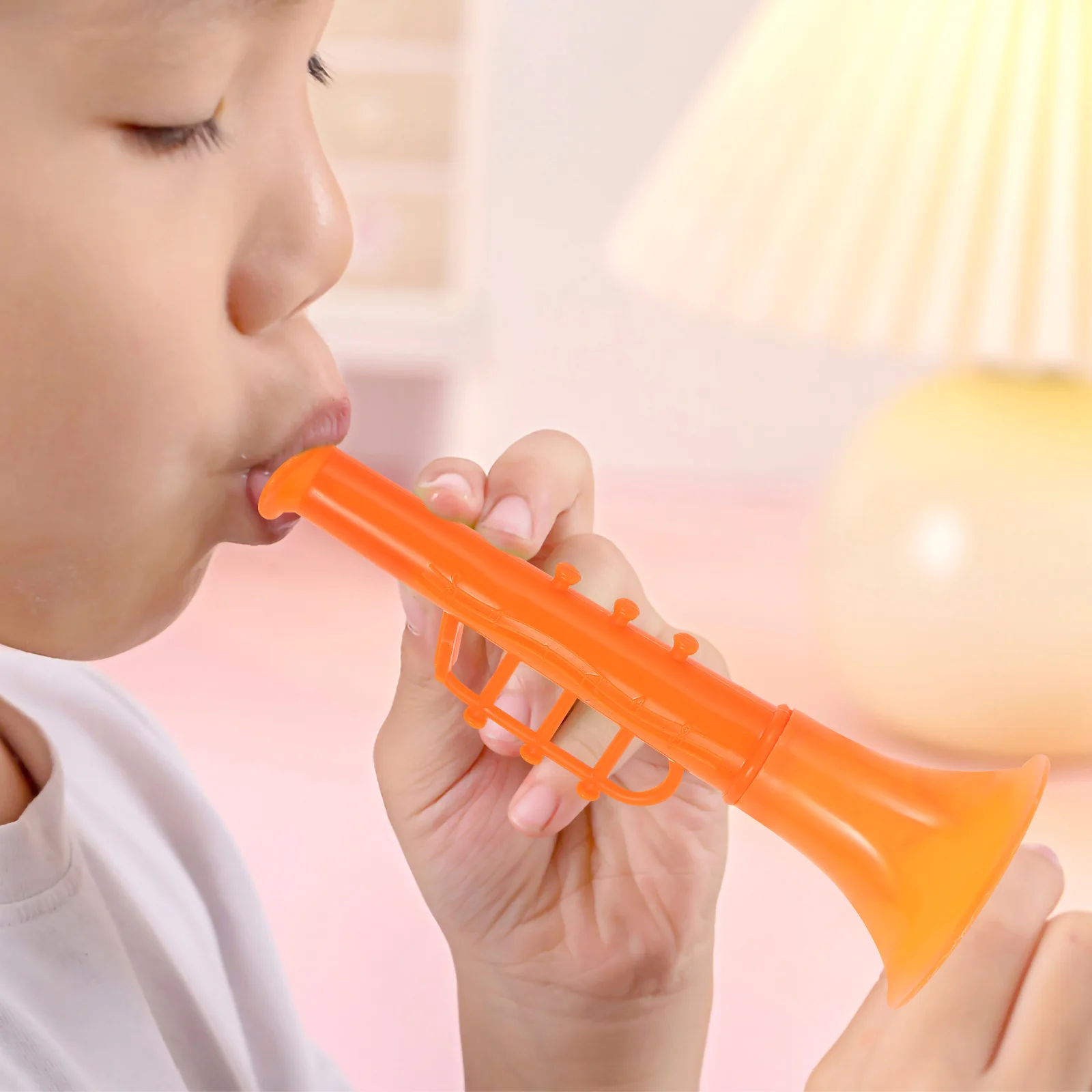 

18 Pcs Mini Speaker Interesting Plastic Trumpet Children Accessory Toddler Music Toys Safe Kids Small Supplies