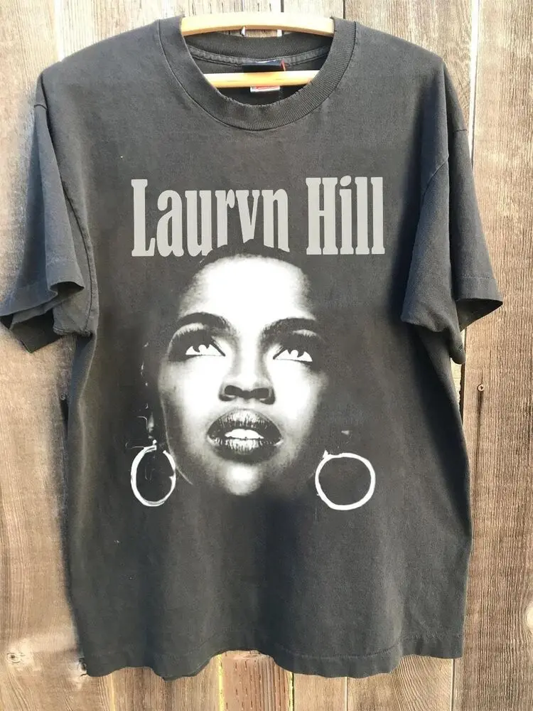 Футболка Lauryn 2024 поездка на концерт Hill Tour футболка унисекс модель KH4017 |