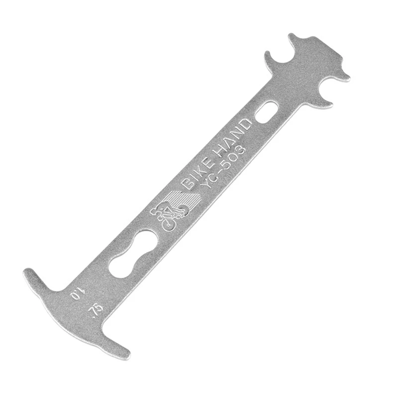 

BIKE HAND Bicycle Bike Chain Wear Indicator Tool Chain Checker Road Bike MTB Chains Measurement Ruler Bicycle Repair