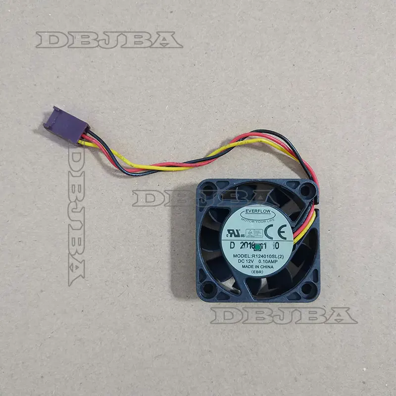 1 шт. для EVERFLOW R 124010 SL 12 В 0 10 А 4 см 4010 3-проводной охлаждающий вентилятор |