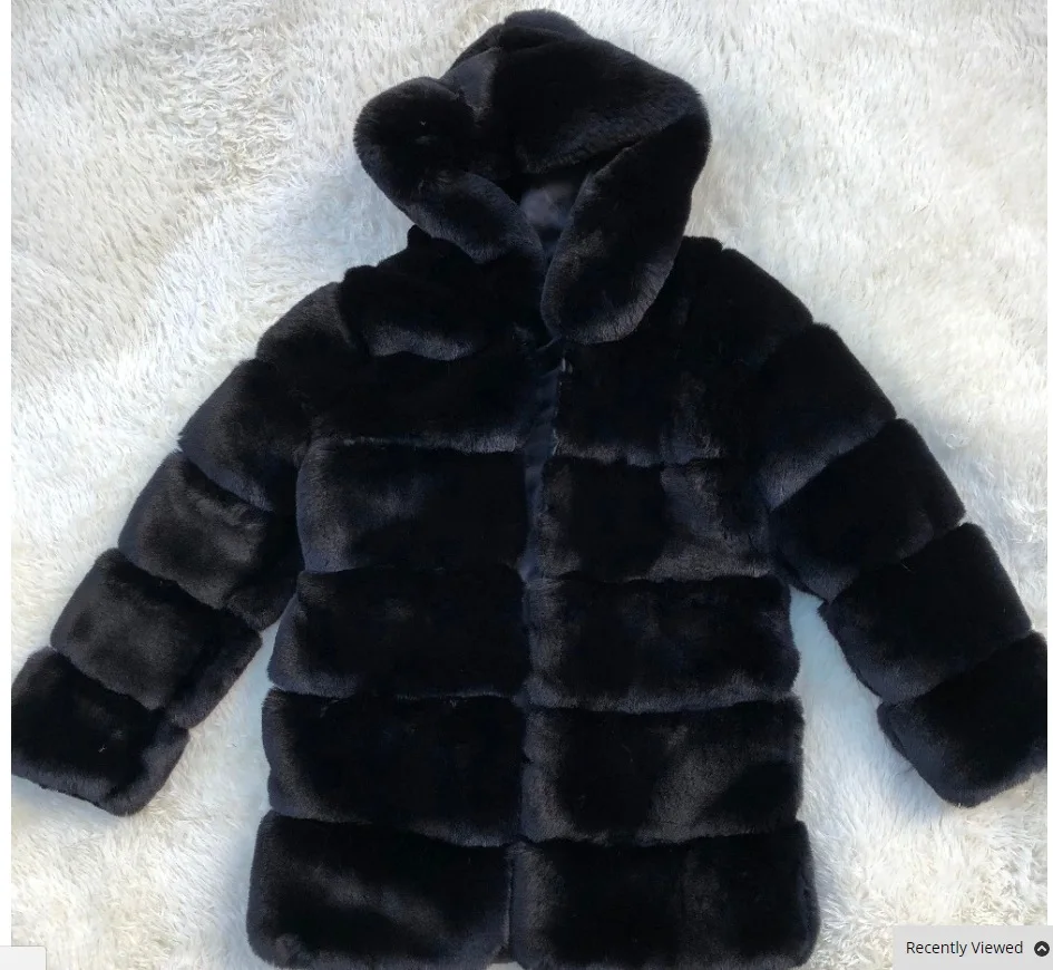 Limited Fur Coat Women Women's Winter Coats Fur Mink Fur Thick Winter High Street Other Slim Real Fur Coat