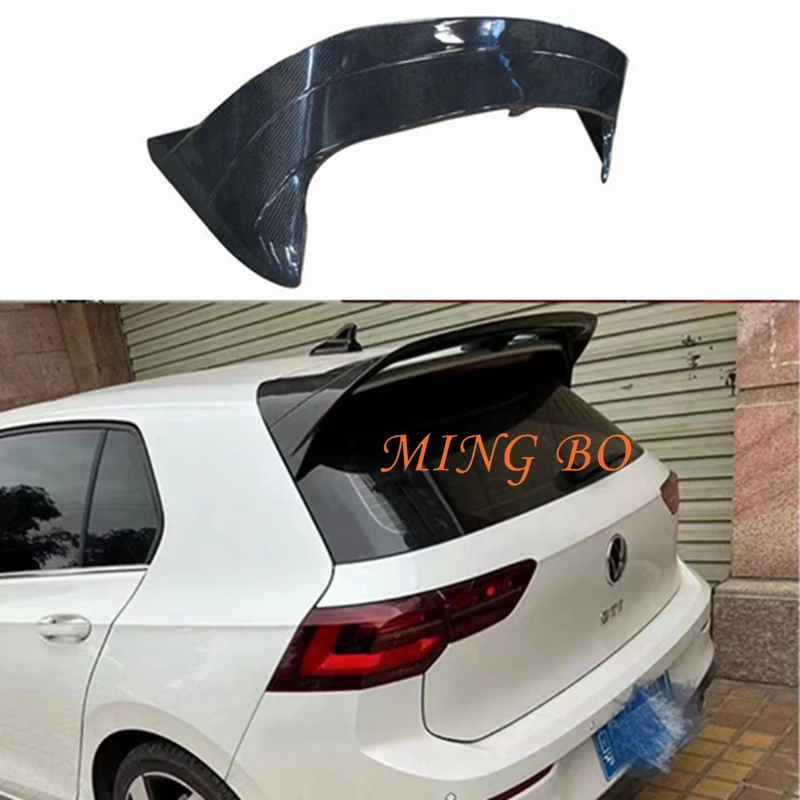 

FOR Volkswagen VW Golf 8 MK8 GTI 2020-2021 Standard Rear Boot Spoiler Car Decoration Carbon Fiber Rear Spoiler Trunk Wings