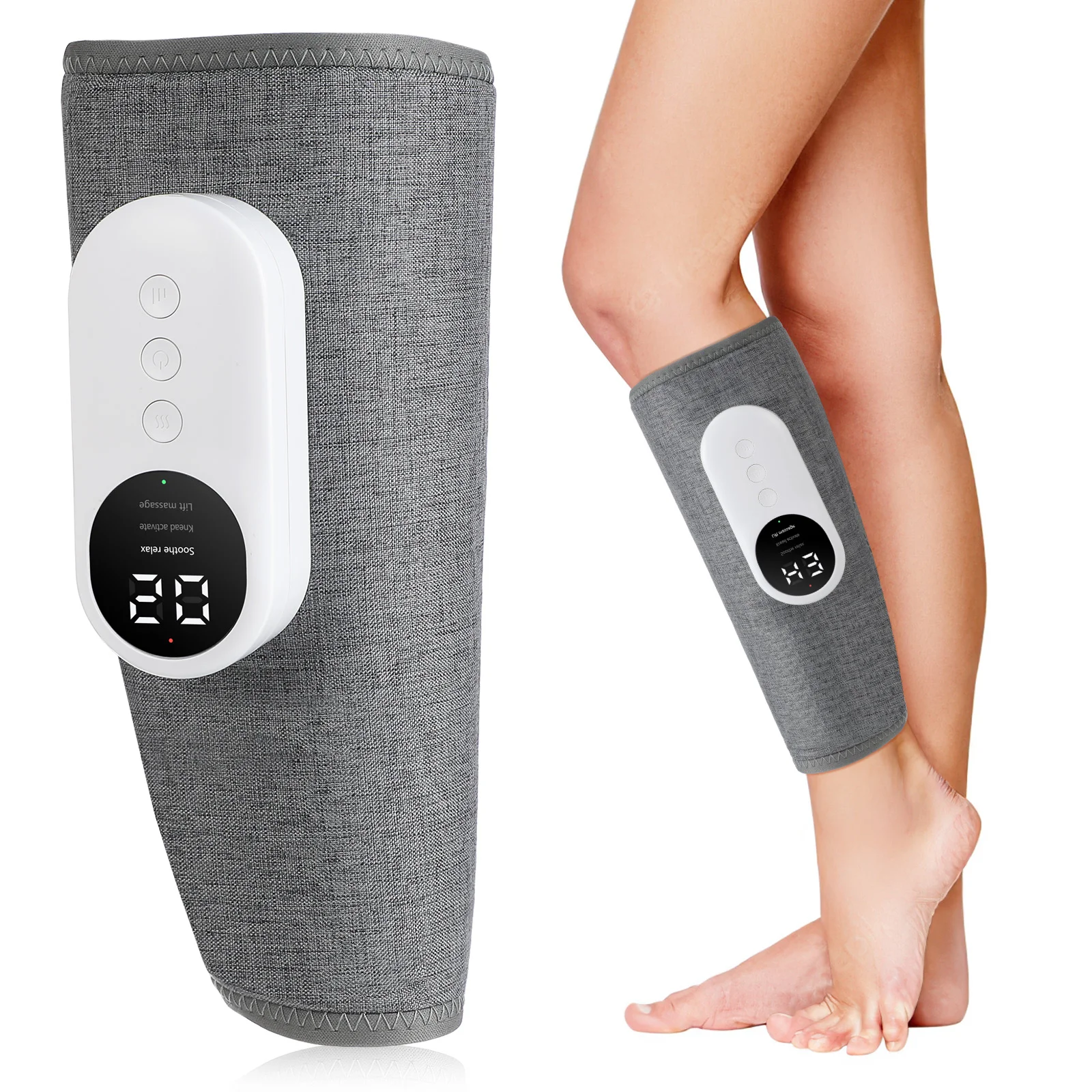 

Massagers For Legs Electric Foot Machine Massages Cloth Acupressure Sleeve Heated