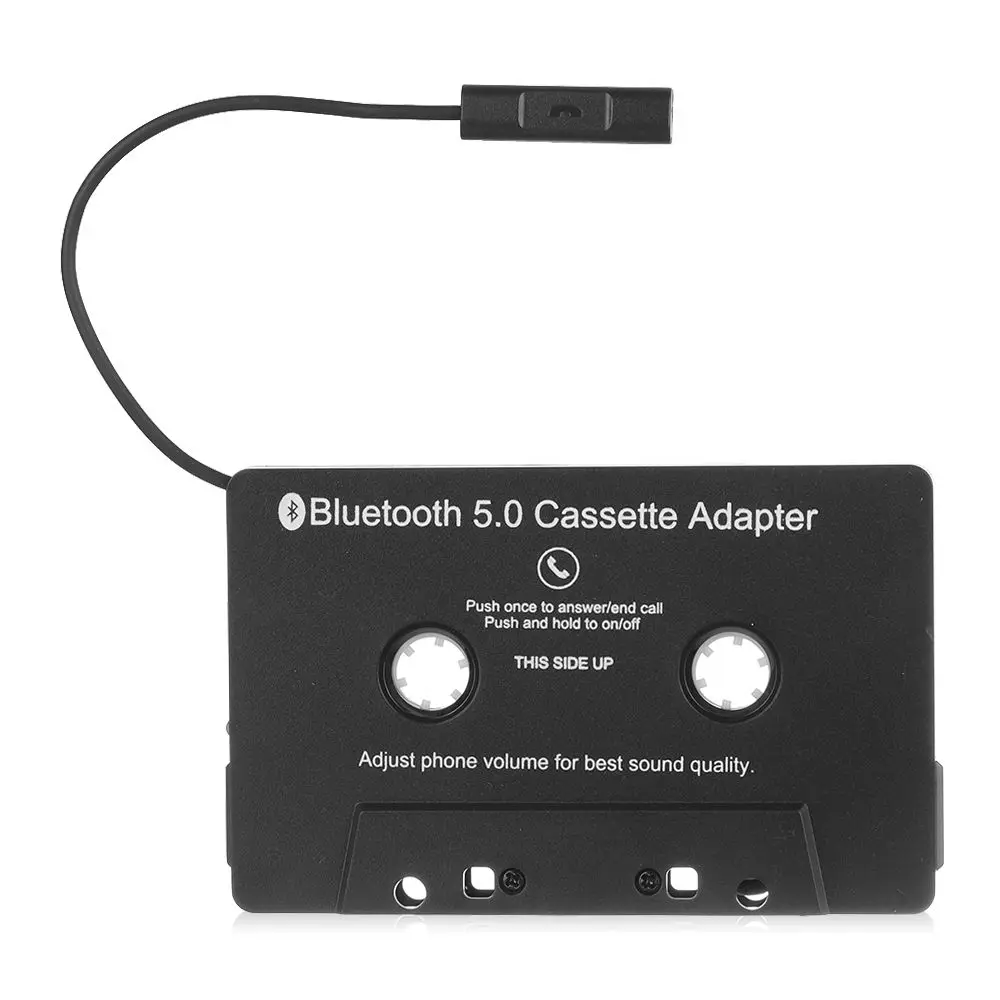 

Черный Bluetooth Автомобильный музыкальный адаптер автомобильный аудио CD Лента преобразователь кассета