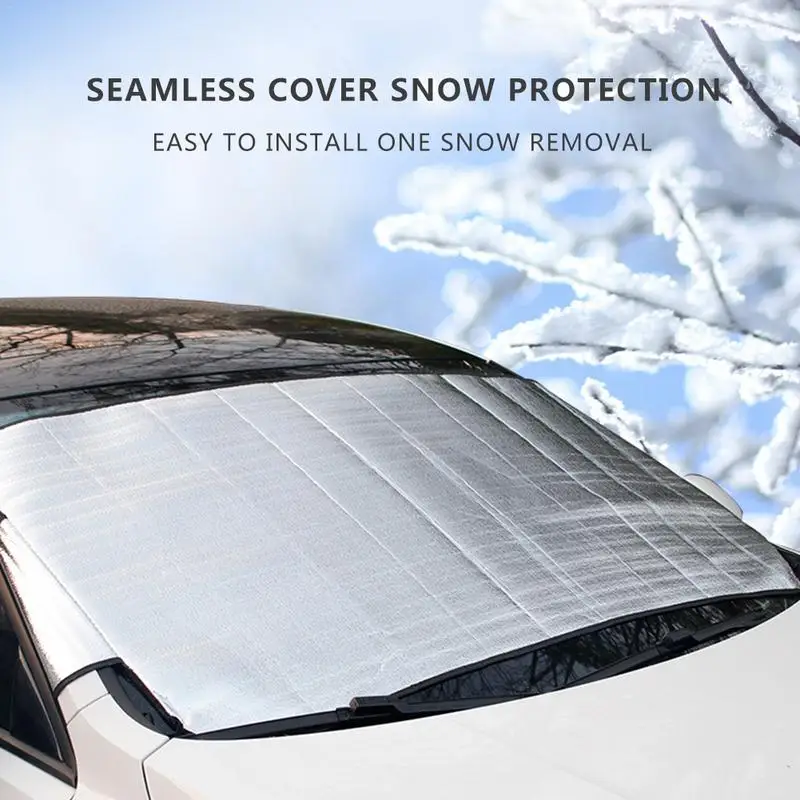 

Car Snow Windshield Cover Anti-frost Automobile Windscreen Sunshade Automotive UV Sunshade Protector Cover Winter Accessories