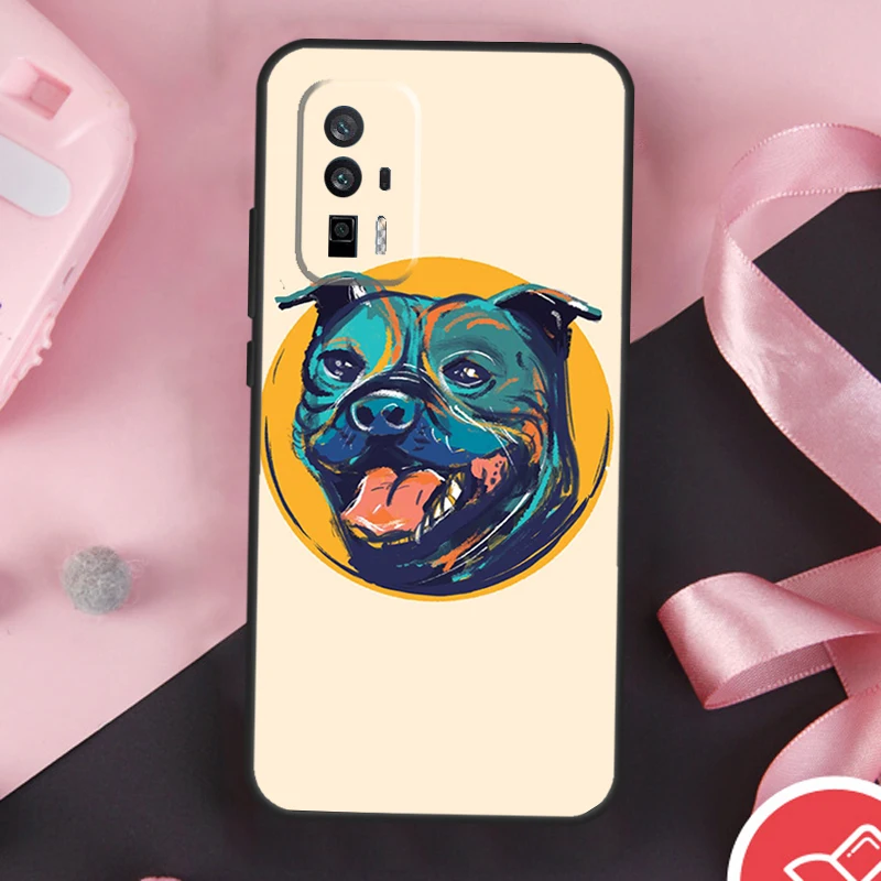 Чехол с собакой-терьером для POCO F6 Pro X6 X5 X3 F3 F5 M6 M5s Xiaomi 14 Ultra 12 13 Lite 11T 12T 13T