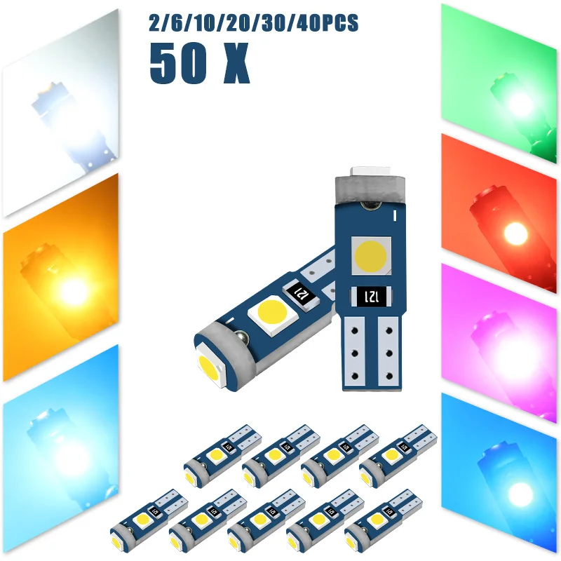 

Лампа T5 для автомобильного прибора, W3W W1.2W 12V