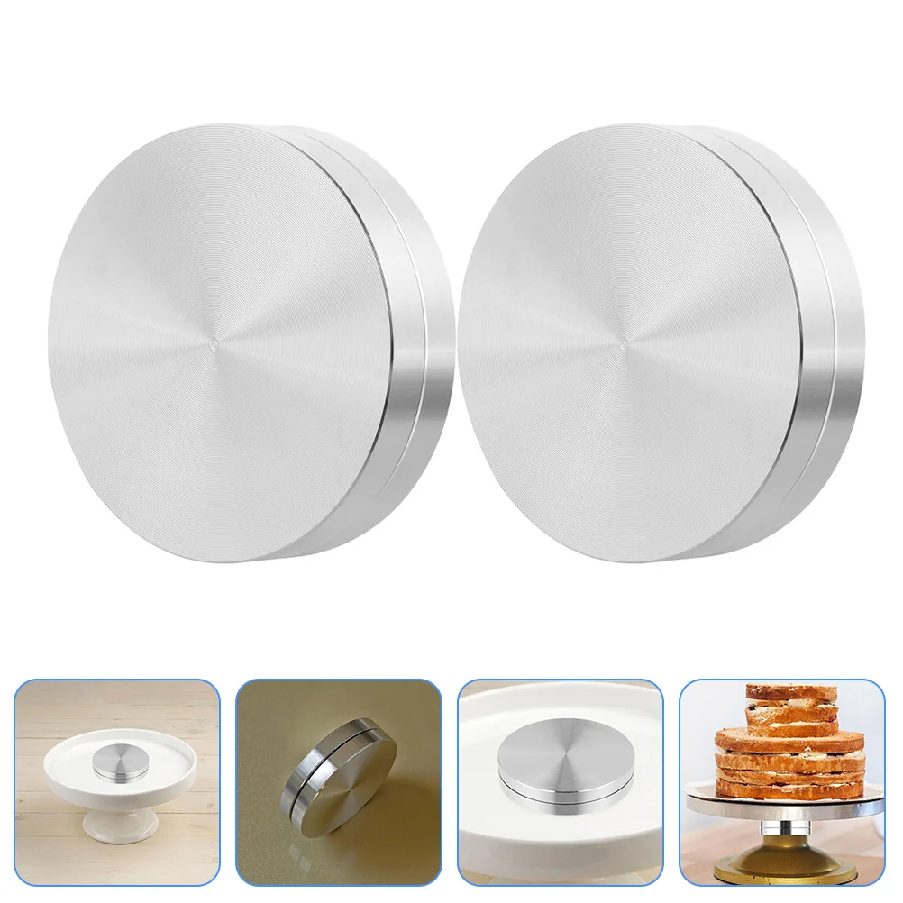 

Cake Stand Turntable Base Bearing Rotating Tabledecorating Bearings Swivelrevolving Decorative Turner Tool Plate Holder
