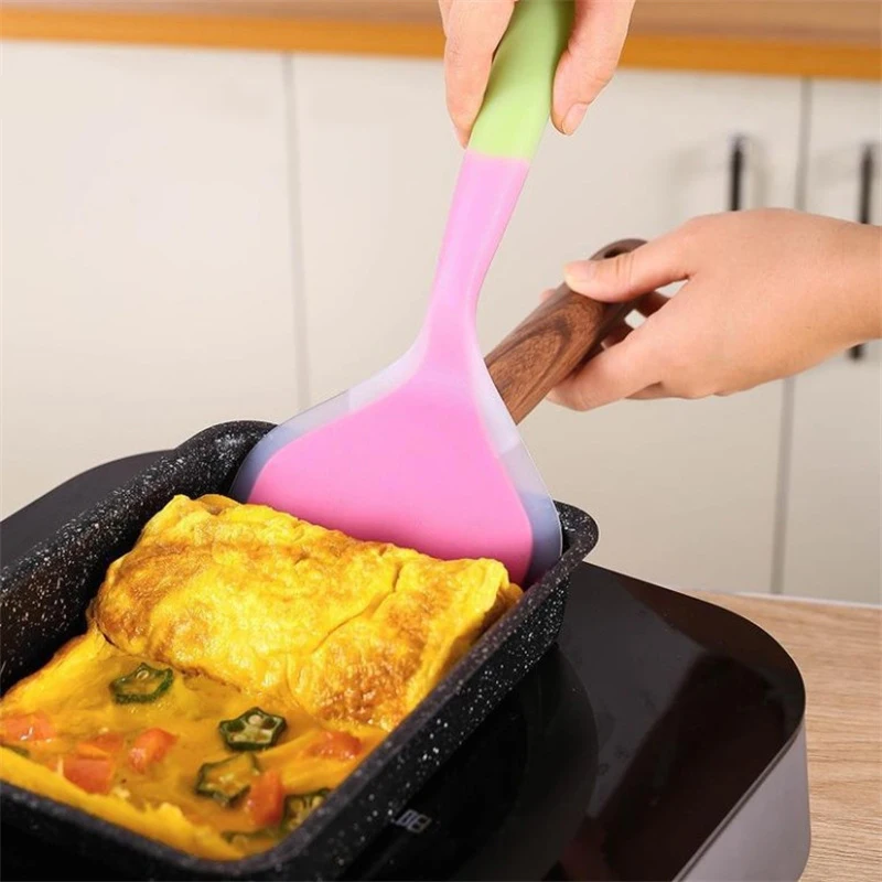 Набор Силиконовой Кухонной Утвари - Широкий Инструмент Для Приготовления Пиццы