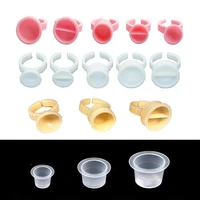 100pcs disposable caps microblading tattoo ink cup for tattoo needle supplies accessorie eyelash extension makeup tattoo tools