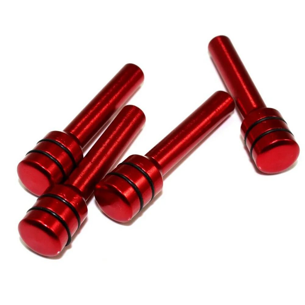 

4Pcs Car Security Door Lock Pins Aluminum Car Truck InteriorIt Adopts Aluminum Alloy To Match The Different Taste