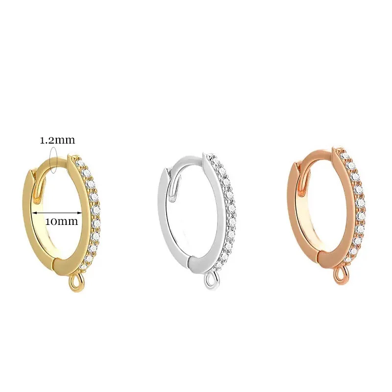 

Handmade Earwire Accessories Supplies Gold/Silver Color Earring Hooks Clasps For DIY Fine Exquisite Jewelry Making Material