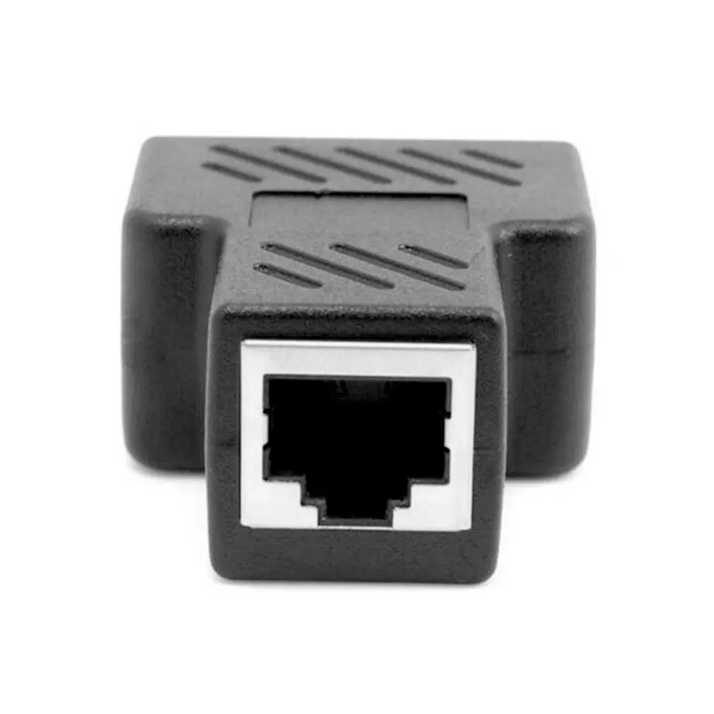 Практичный Разветвитель RJ45 переходник порт CAT5/6 LAN Ethernet-кабель высокая